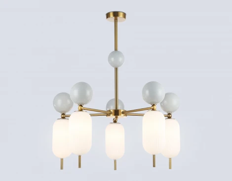 Потолочная люстра на штанге Ambrella High Light LH53104 (220V, шарики)