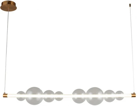 Подвесной светильник Omnilux Abbazia OML-65903-08 (LED, 220V, на тросе, шарики)