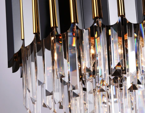 Подвесная люстра Ambrella TRADITIONAL TR5297 (220V, хрусталь, на тросе, круглые)