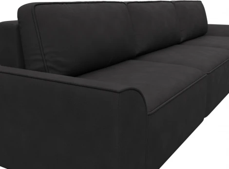 Диван прямой Лига-048 НПБ Лонг Лига Диванов (Замша) арт.128261