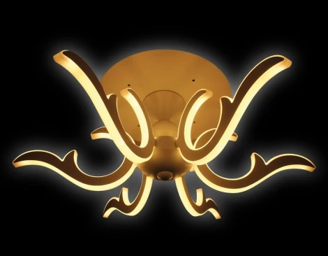 Потолочная люстра Ambrella Orbital Klassika FK77/6 WH 200W D720