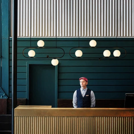 Подвесной реечный светильник Hoop L90 черный ImperiumLoft Hoop L (178061-26) (220V, на проводе, шар)