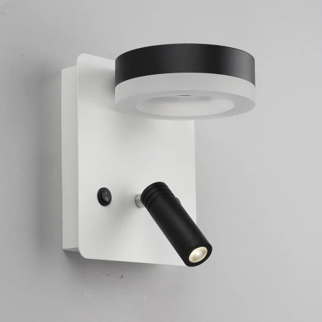 Бра для чтения Omnilux Sorano OML-10911-02 (LED, 220V, выключатель)