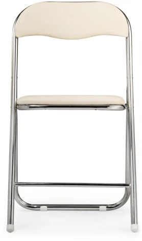 Стул Woodville на металлокаркасе Fold 1 складной beige / chrome 15481