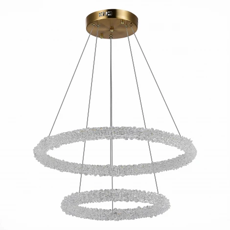 Подвесной светильник ярусный Avana SL6110.203.02 ST Luce (регулировка яркости, LED, 220V, пульт управления, на тросе, кольцо)