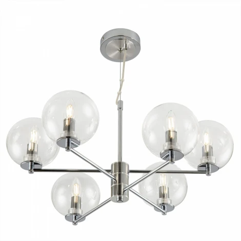Подвесная люстра Citilux Галлен CL240161 (220V, на тросе, шарики)
