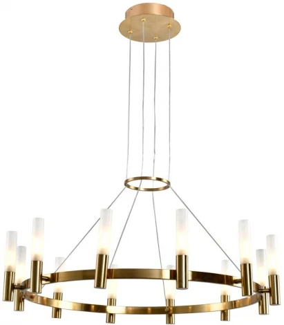 Подвесная люстра с гибким неоном Alfa Light F3924-72 (220V, на тросе)