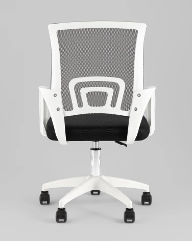 Кресло офисное TopChairs Simple SN черный пластик белый TopChairs УТ000042082