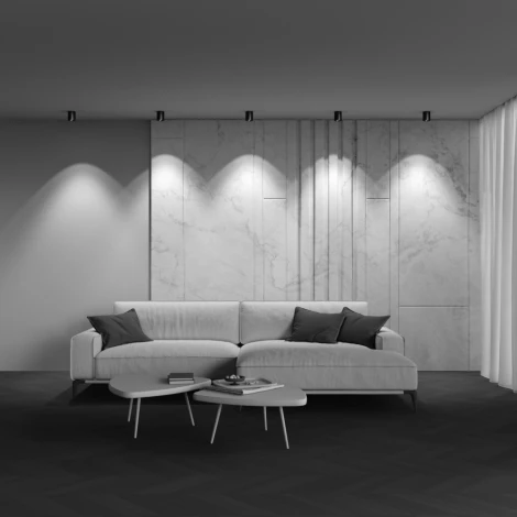 Потолочный светильник Maytoni Alfa LED C064CL-12W3K-RD-B (220V, круглые)