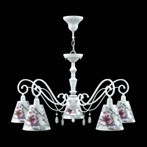 Подвесная люстра Lamp4you Classic 19 E3-05-WM-LMP-O-13-CRL-E3-05-GR-DN