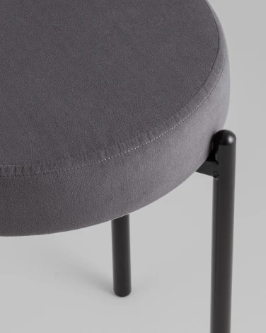 Табурет Бриф Original велюр серый Stool Group УТ000042649