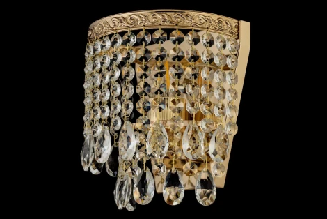 Бра Arti Lampadari Castellana E 2.10.608 G (220V, хрусталь, подвески)