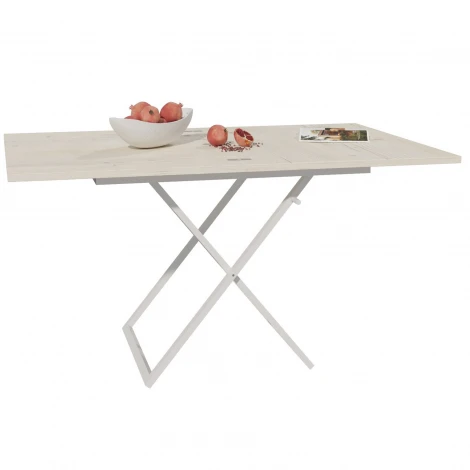 Стол-трансформер Манхэттен гаскон светлый пайн/крем Mebelik 009579