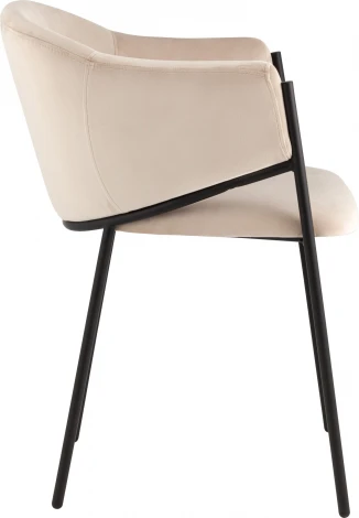 Стул Brace велюр молочный  Stool Group (арт.УТ000039128)