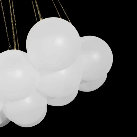 Потолочная люстра на штанге Dream 10129/600 Gold Loft It (220V, на цепи, шарики)