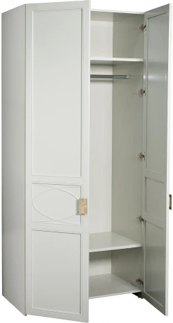 Шкаф двухдверный бежевый 230*100*58см Garda Decor арт.151SV-00009