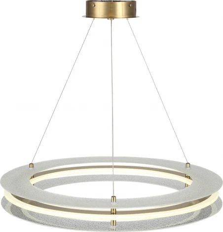 Подвесной светильник ST Luce Fagy SL6245.203.01 золотистый/Прозрачный LED 1*40W 4000K (220V, на тросе, круглые)