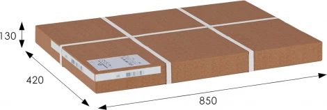 Консоль Элегант орех Л Mebelik арт.008528