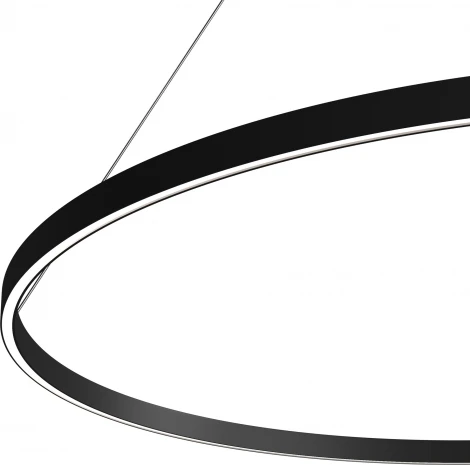 Подвесной светильник Maytoni Rim MOD058PL-L65BK (LED, 220V, на тросе, кольцо)