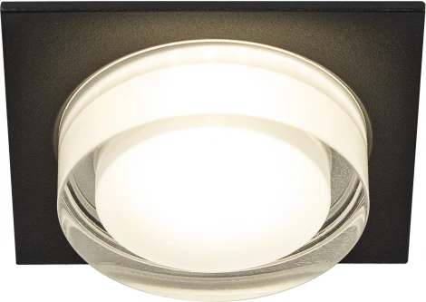 Встраиваемый точечный светильник ЭРА DK108 BK (12V)