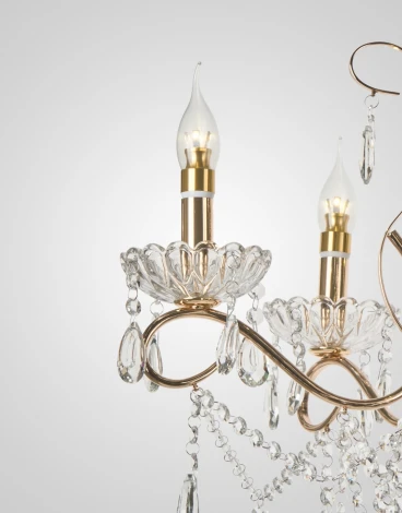 Подвесная люстра Мелодия Света PL1N P6781-5 GD 000029167