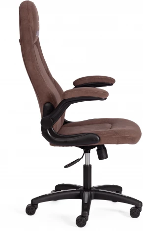 Компьютерное кресло игровое Tetchair BAZUKA (Флок/Коричневый)
