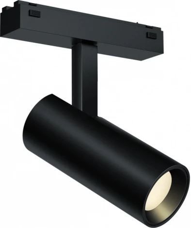 Трековый светильник магнитный 48V iLedex Vision48/25 4825-042-D55-18W-38DG-4000K-BK (круглые)