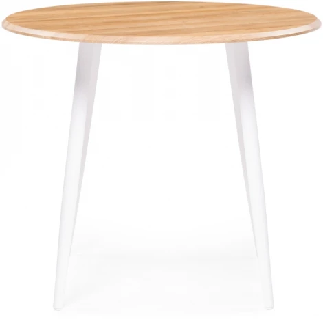 Стол деревянный Абилин 90 дуб вотан / белый матовый 507214 Notta