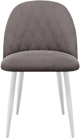 Стул DikLine 302 B5 LATTE, ножки белые