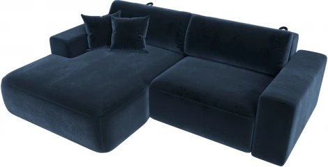 Диван угловой Лига-036 НПБ Классик левый угол Лига Диванов (Велюр) арт.127736L