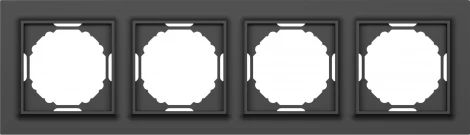 Рамка 4-я, Wave матовый карбон Donel A07 DEW21430