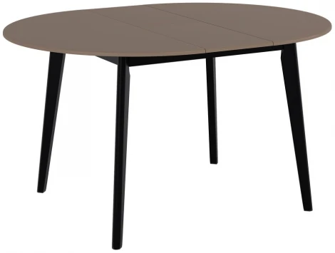 Стол Marcel круглый раскладной 110-140x110x76см, Кофе, чёрный Bradex Home RF 0019