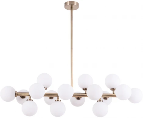 Потолочная люстра на штанге Arte Lamp Bolla-piccolo A3988SP-16AB (220V, шарики)