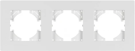 Рамка пластиковая FRM-PERIO-PL-3-WH (Arlight) 049754