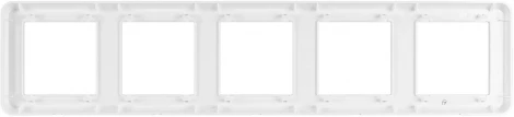 Рамка пластиковая FRM-VERSA-PL-5-WH (Arlight) 045190