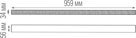 Трековый светильник магнитный 24V 43W, 3000К Donolux Line DL18785WW30WM (LED)