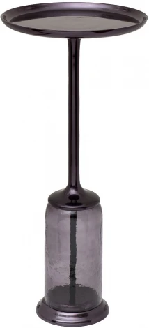Стол журнальный "Luster Black" d29,5*h66см Garda Decor арт.69-22448