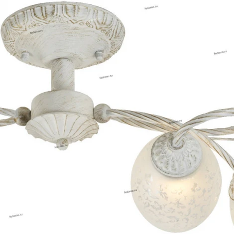 IDLamp Julia 874/4PF-Whitepatina