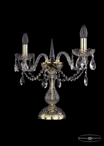 Интерьерная настольная лампа Bohemia 1406 1406L/2/141-39/G