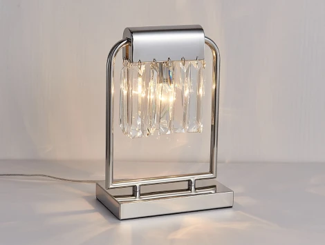 Интерьерная настольная лампа Newport 4200 4201/T chrome
