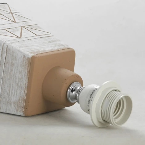 Интерьерная настольная лампа Lussole Garfield LSP-0588Wh