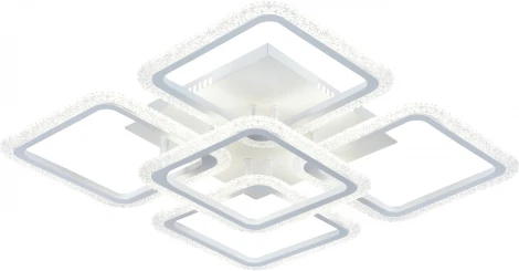 Люстра потолочная Hilde 6084-105 светодиодная с пультом 140 Вт 3000К-6000К LED