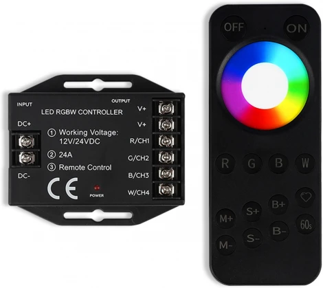 Контроллер для светодиодных лент RGBW с сенсорным радио пультом 2.4G Ambrella Illumination GS11461