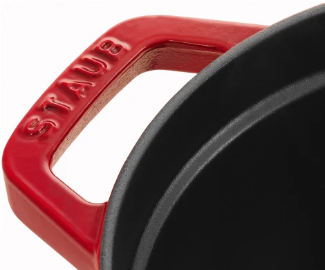 Кокот круглый, 26 см, 5,2 л, вишневый 1102606 Staub