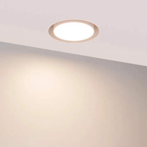 Встраиваемый точечный светильник под гипсокартон SP-ARCLOOP-TRIMLESS-D180-20W Day4000-Warm3000 (WH, 120 deg, 230V) (Arlight, Алюминий) 051584 (LED)