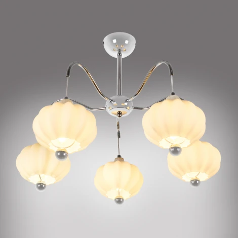 Потолочная люстра на штанге MyFar Katrin MR1811-5C (220V)