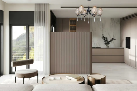 Потолочная люстра на штанге De City Клэр 463012206