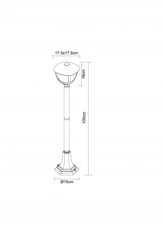 Наземный фонарь Globo Nollo 31993 (220V, IP44)