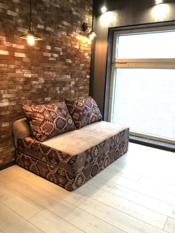 Бескаркасный диван Dreambag PuzzleBag Мехико Коричневый XL 4921200