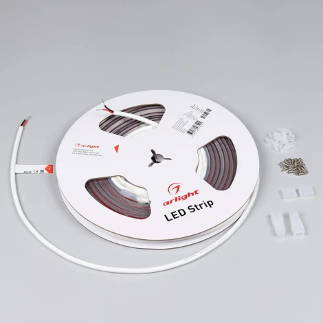 Светодиодная лента герметичная CSP-PFS-X480-10mm 24V Day4000 (14.4 W/m, IP68, TWP100, 5m) (Arlight) 045043